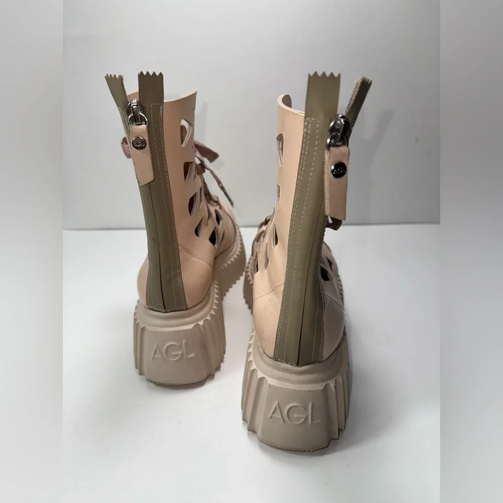 AGL Viggy Platform Ankle Boots women’s size 37 US 7